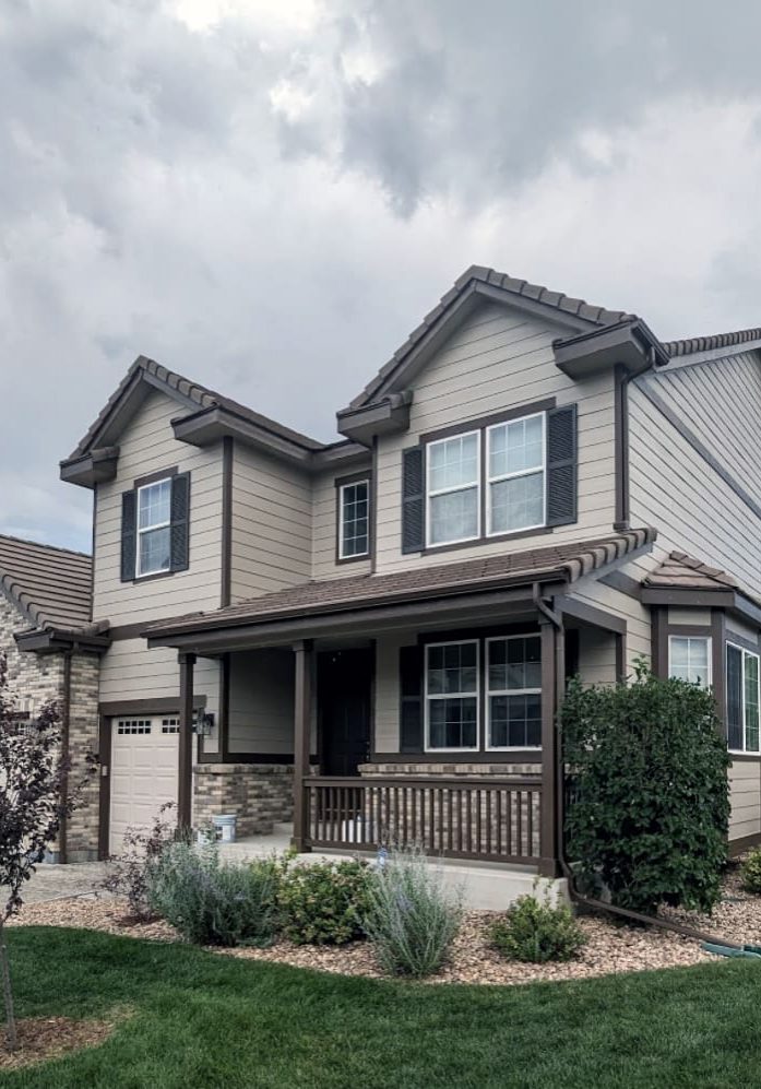 Professional exterior house painting and residential repaint services by Accent Painting in the Denver Metro area.
